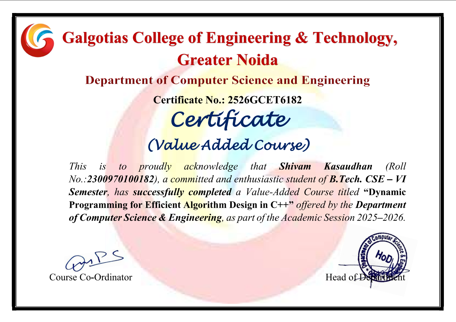 gcetDP